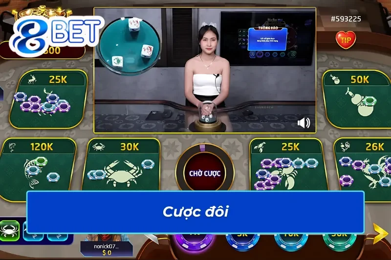 Bầu Cua Trực Tuyến - Trải Nghiệm Giải Trí Trực Tuyến Đỉnh Cao 88Bet 5 Cửa cược đôi trong bầu cua 88Bet