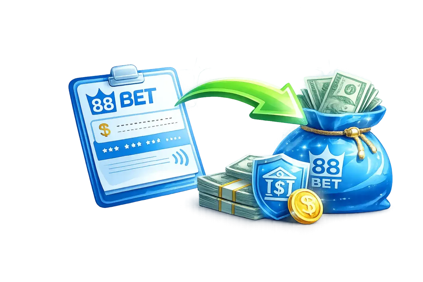 hướng dẫn rút tiền 88bet